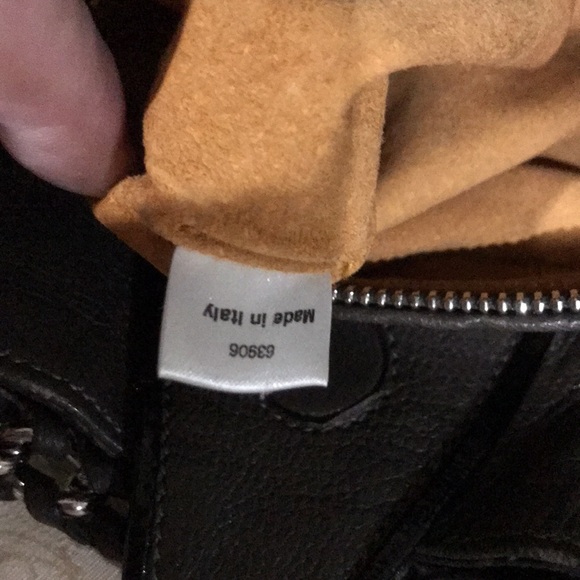 MCM Leather Chain Link Shoulder Bag - Picture 13 of 14